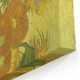 Starry Night Wall Art - Van Gogh’s Vibrant Sunflowers Canvas Prints