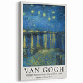Starry Night Wall Art - Van Gogh's Rhône Poster Print