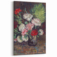 Van Gogh Canvas Prints - Vibrant Vase with Carnations Artwork