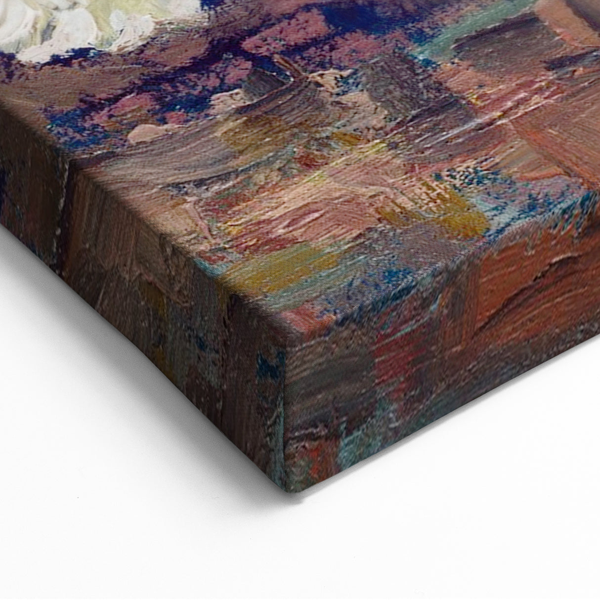 Van Gogh Canvas Prints - Vibrant Vase with Carnations Artwork