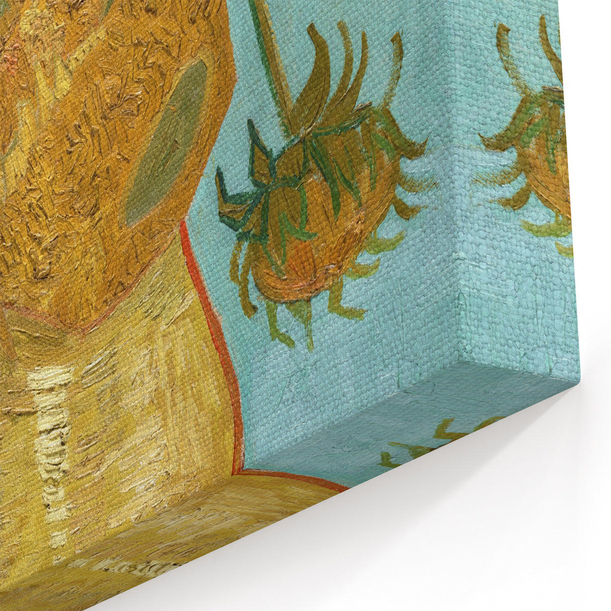 Van Gogh Canvas Prints - Sunflowers in a Yellow Vase Artwork