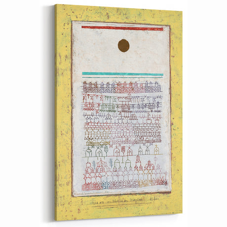 Modern Wall Art - City Book | Abstract Geometric Contemporary Print