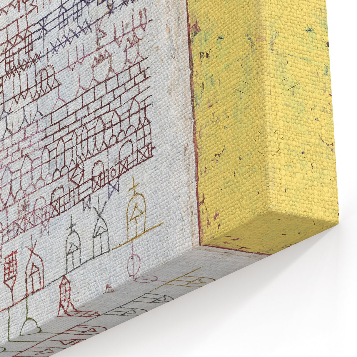 Modern Wall Art - City Book | Abstract Geometric Contemporary Print