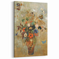Modern Wall Art - Still Life with Flowers | Vibrant Contemporary Print