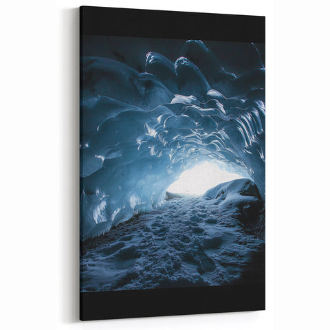 Natural Cave Pictures - Stunning Sunset Landscape Wall Art Print