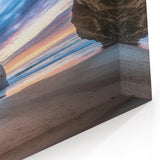 Scenic Cave Art - Serene Coastal Sunset Wall Art Print
