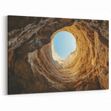 Cave Photography Prints - Majestic Rock Formations in Cave Entrance