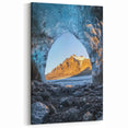Cave Wall Art - Majestic Underground Waterfall Photography Print