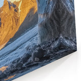 Cave Wall Art - Majestic Underground Waterfall Photography Print