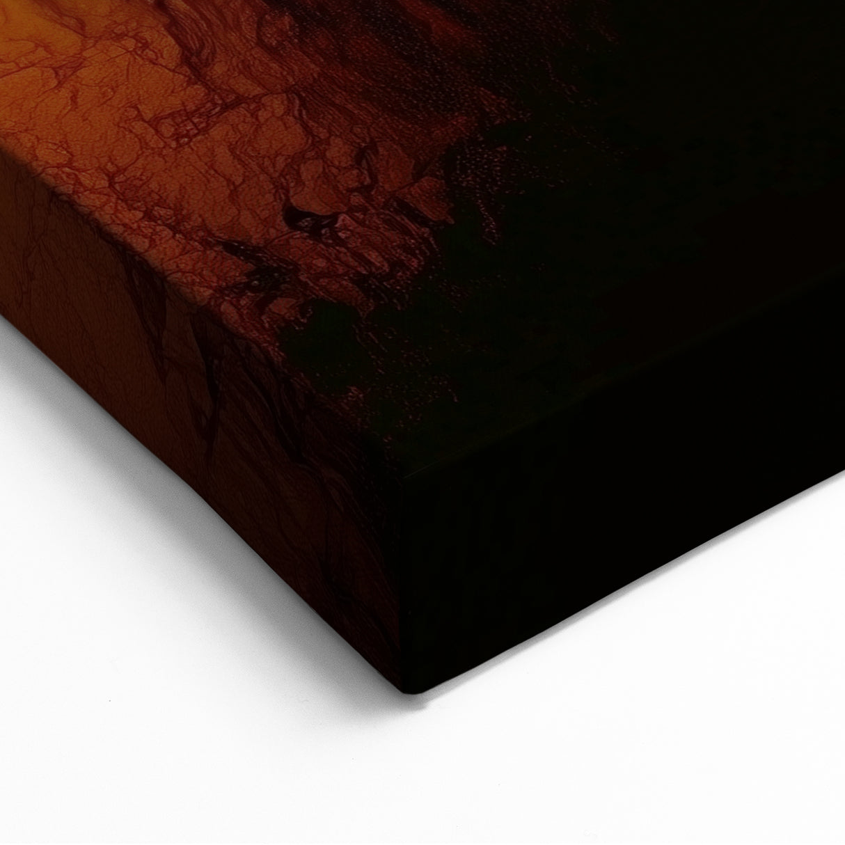 Cave Photography Prints - Enchanting Cave Entrance with Misty Glow