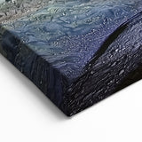 Natural Cave Pictures - Majestic Cave Waterfall with Greenery Print