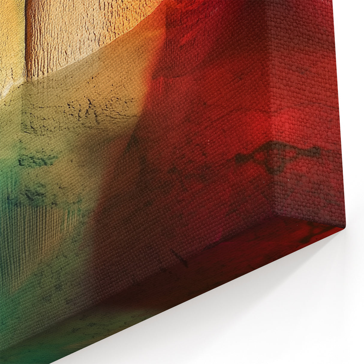 Cave Wall Art - Serene Underground River with Reflection Print