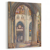 Modern Wall Art - Toledo Cathedral | Vibrant Architectural Masterpiece