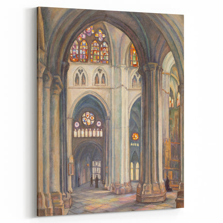 Modern Wall Art - Toledo Cathedral | Vibrant Architectural Masterpiece