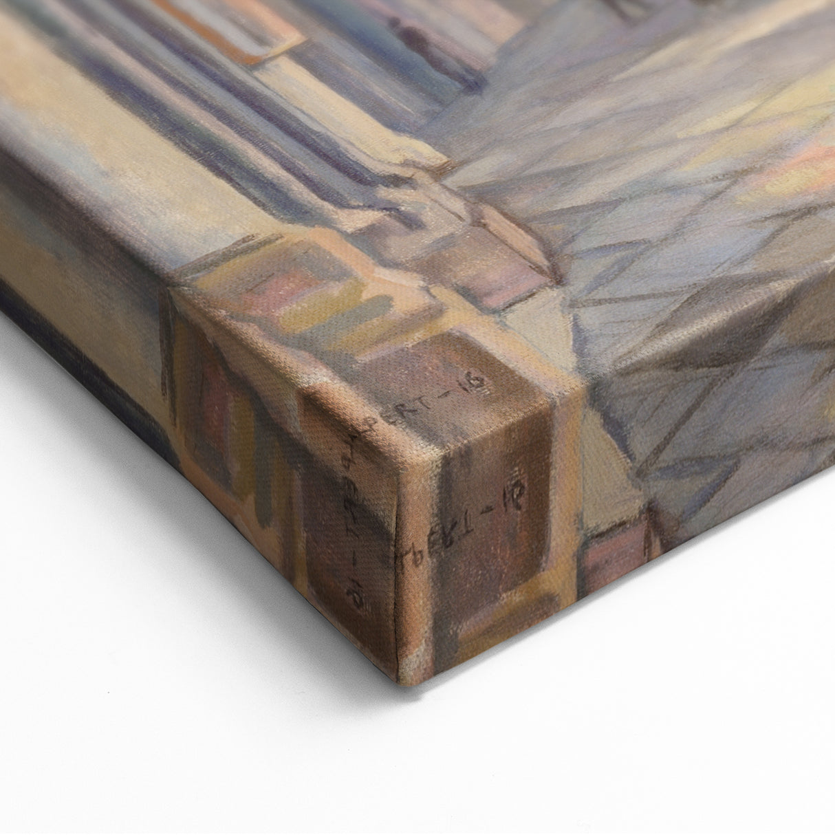 Modern Wall Art - Toledo Cathedral | Vibrant Architectural Masterpiece