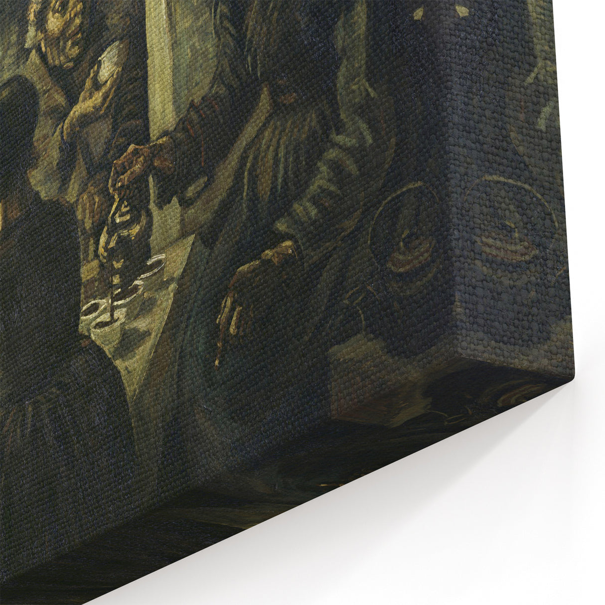 Famous Van Gogh Paintings - The Potato Eaters Canvas Art Print