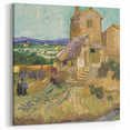 Vincent van Gogh Wall Art - The Old Mill Canvas Print for Home Decor