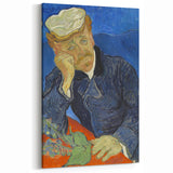Famous Van Gogh Paintings - Dr. Gachet Portrait Canvas Art