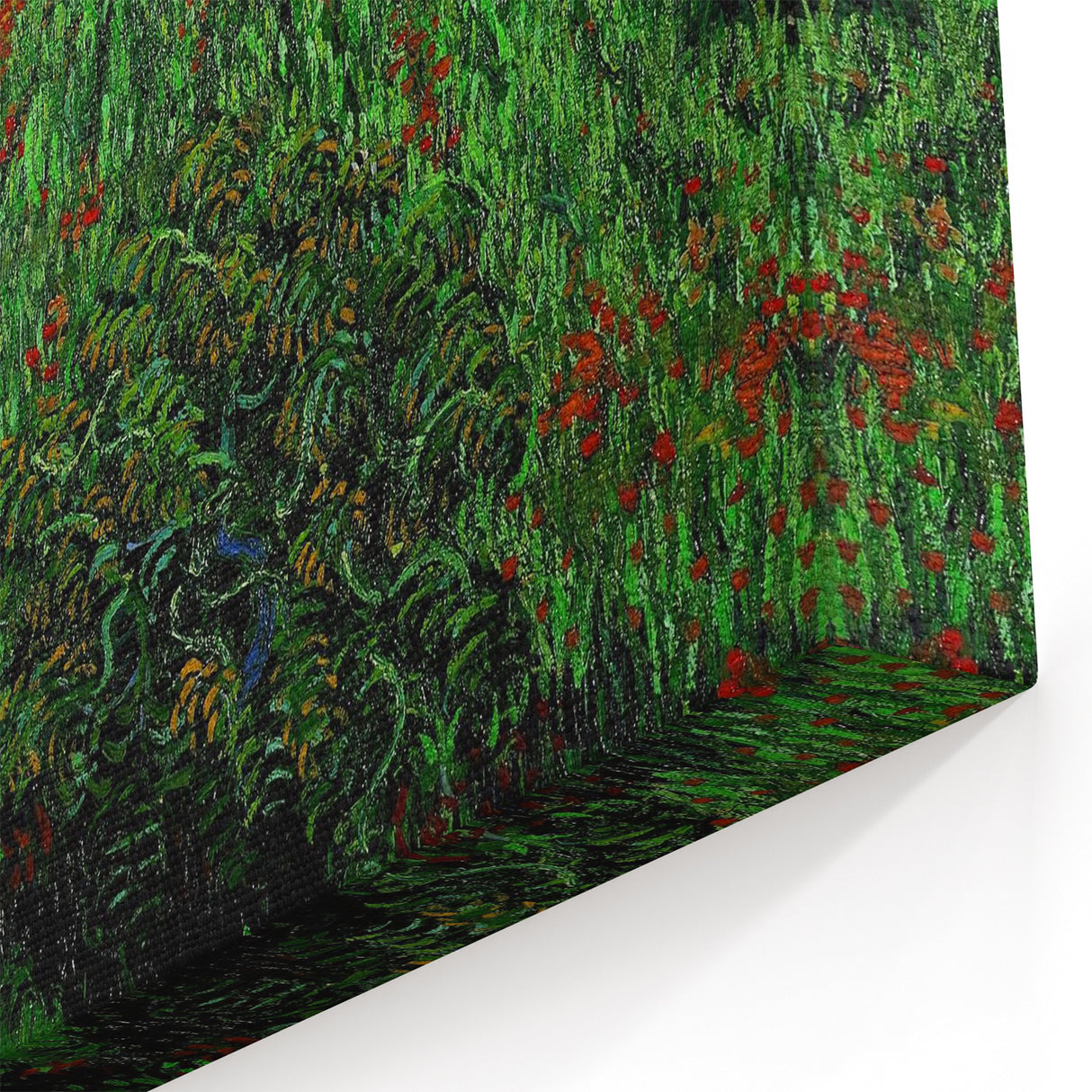 Van Gogh Art Prints - Field with Poppies Canvas Wall Decor