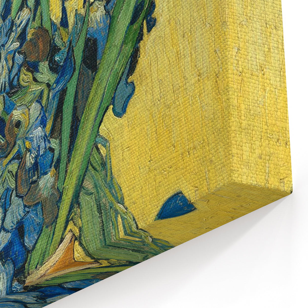 Vincent van Gogh Wall Art - Irises in a Vase Canvas Print