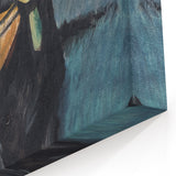 Modern Wall Art - Mandolin Player | Abstract Musical Expression Print