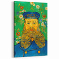 Famous Van Gogh Paintings - Portrait of Joseph Roulin Canvas Art