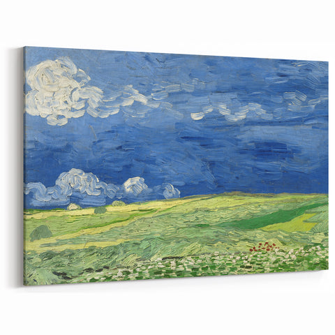 Van Gogh Art Prints – Scenic Fields and Sky Impressionist Canvas