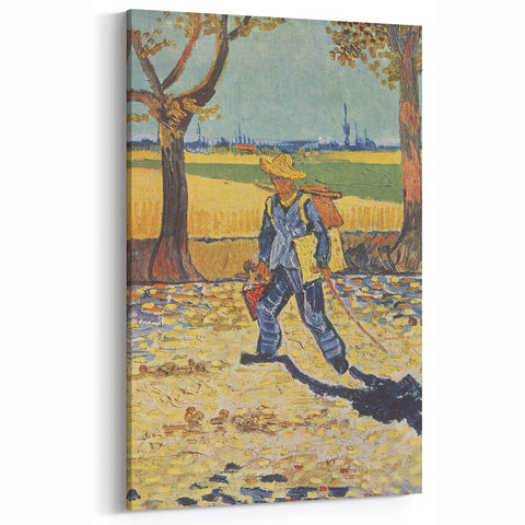 Van Gogh Canvas Prints – The Painter on the Road Impressionist Art