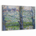 Van Gogh Canvas Prints – Blossoming Orchard Landscape Wall Art