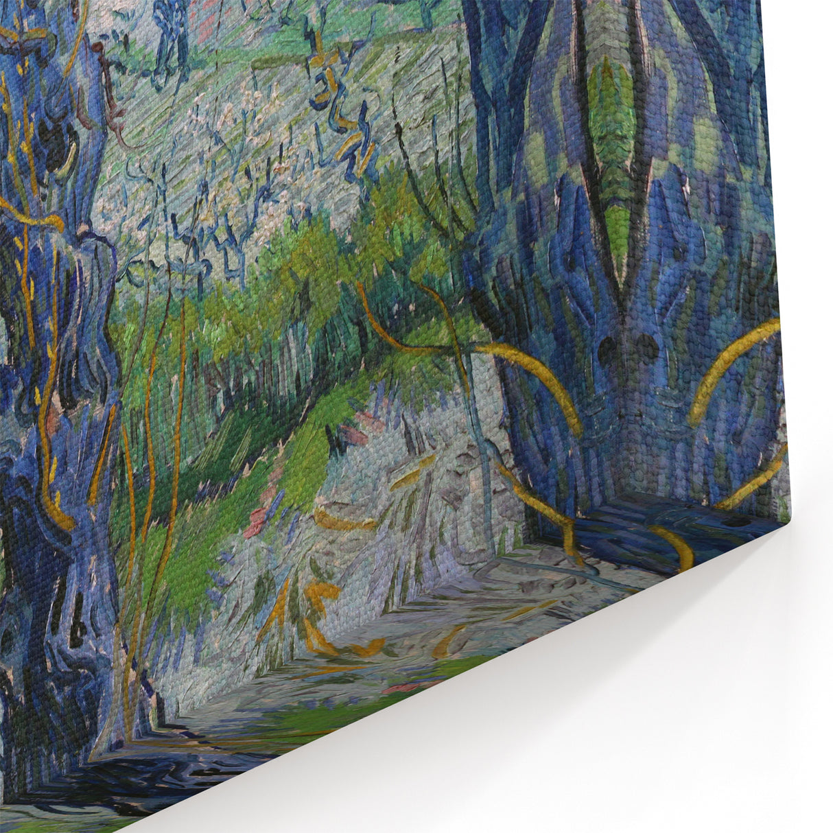 Van Gogh Canvas Prints – Blossoming Orchard Landscape Wall Art