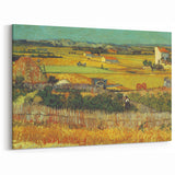 Vincent van Gogh Wall Art – Wheatfields at Arles Landscape Canvas
