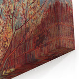 Famous Van Gogh Paintings – Blossoming Tree Impressionist Canvas