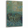 Starry Night Wall Art – Van Gogh's Prisoners Exercising Canvas Print