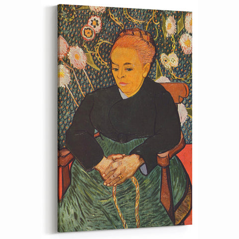 Van Gogh Canvas Prints – Portrait of Lullaby Madame Roulin Wall Art