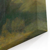Modern Wall Art - Serene Valley Landscape with Lush Greens