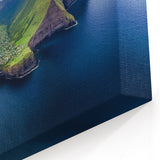 Majestic Cliffs Wall Art - Panoramic Landscape Art with Coastal Views