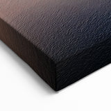 Tropical Coastal Cliffs Wall Art - Sunset Beach Landscape Canvas Print