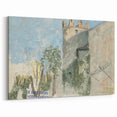 Modern Wall Art - Mansion Study with Rustic Charm