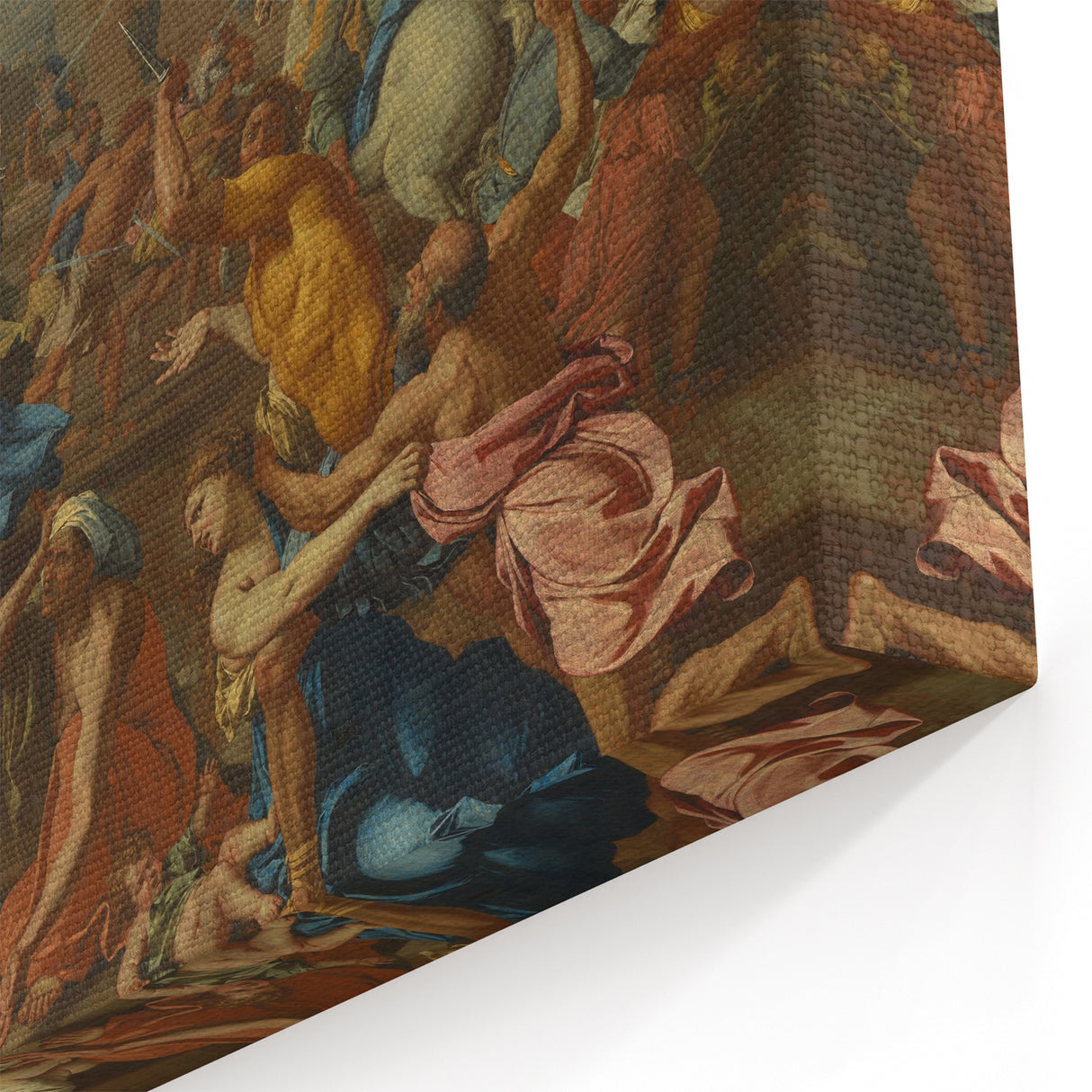Modern Wall Art - The Abduction of the Sabine Women by Poussin