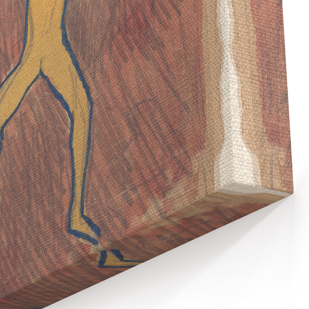 Modern Wall Art - Abstract Dance Study with Expressive Figures