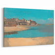 Modern Wall Art - Tranquil Village by the Sea in Brittany