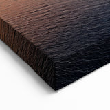 Golden Tropical Cliffs Wall Art - Sunset Beach Landscape Canvas Print