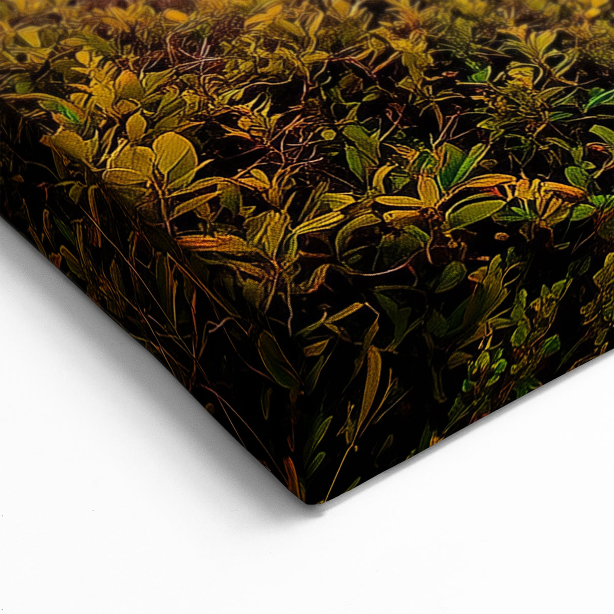 Golden Sunset Cliffs Wall Art - Coastal Ocean Landscape Canvas Print