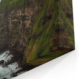 Cliffs Framed Print - Dramatic Ocean Cliffside Wall Art