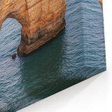Cliffs Wall Art - Coastal Arch with Tranquil Ocean Views