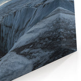 Cliffs Acrylic Glass Art - Majestic Arctic Ice Canyon Landscape