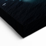 Cliffs Rolled Print - Dramatic Arctic Iceberg in Majestic Waters