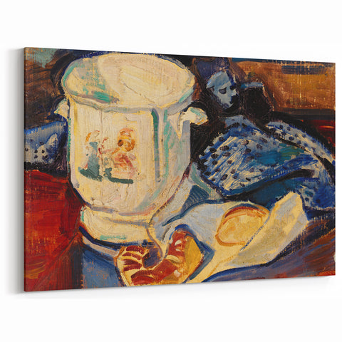 Modern Wall Art – Abstract Still Life with Jardinière