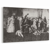 Modern Wall Art – The Village Massacre by George Wesley Bellows