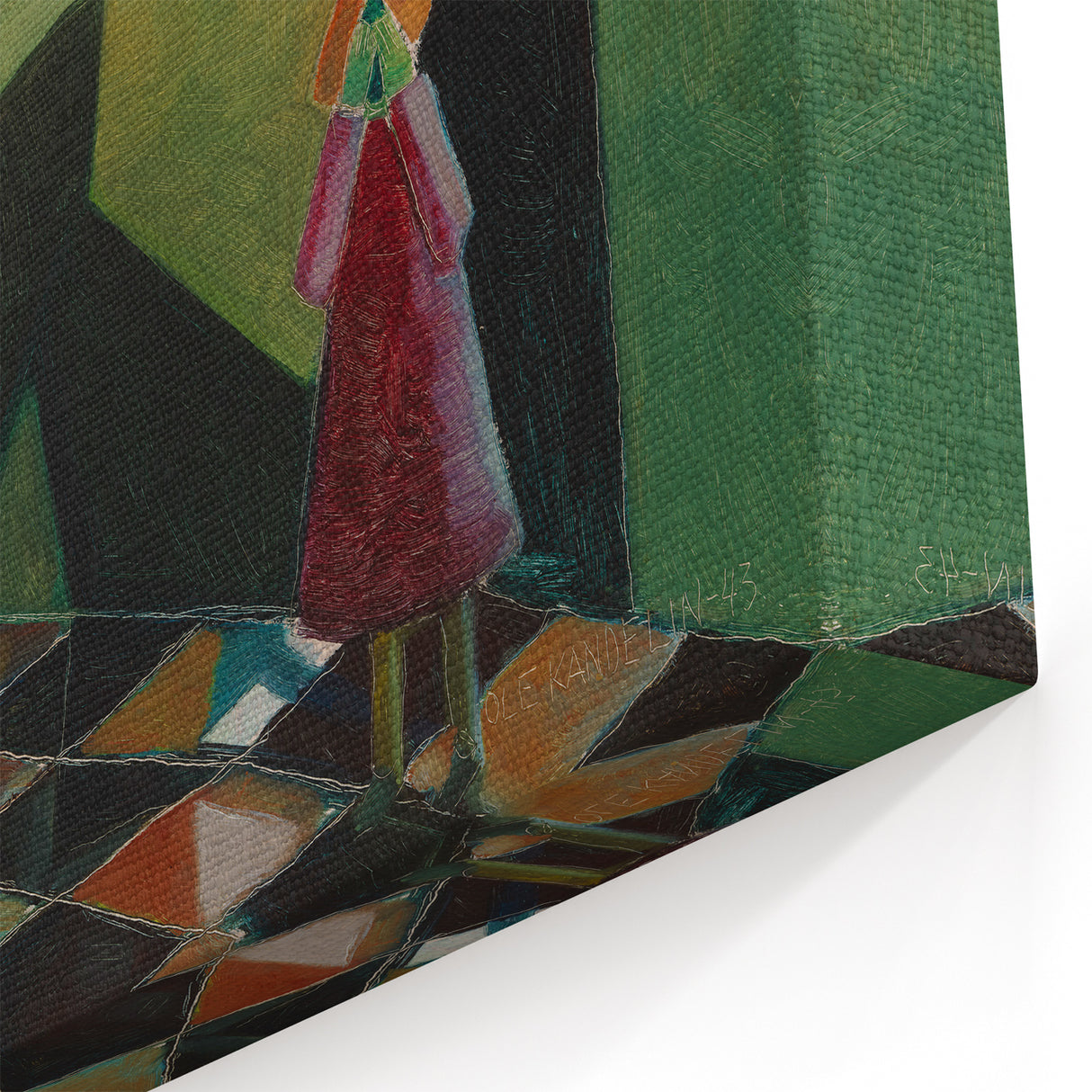 Modern Wall Art – Abstract Orphan by Ole Kandelin